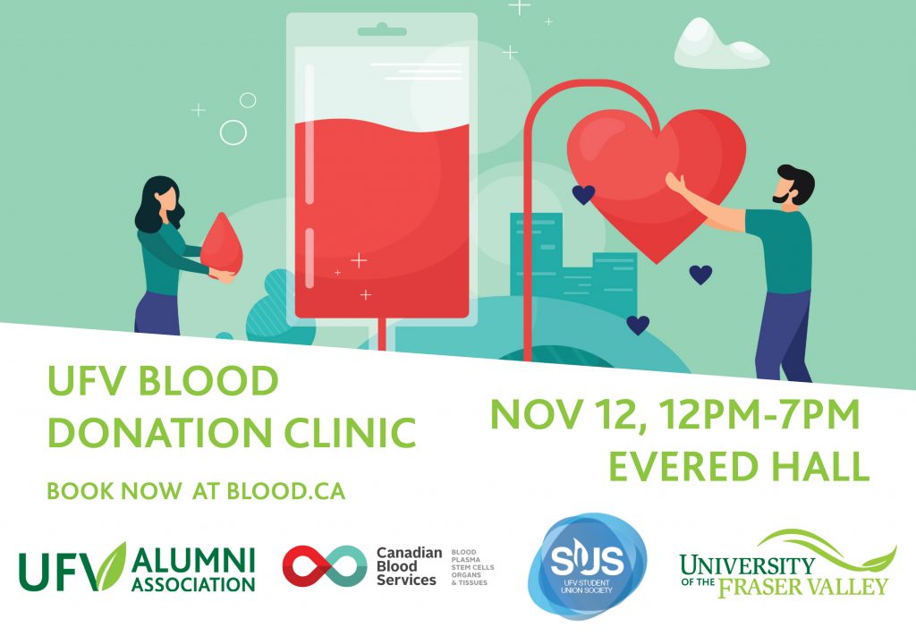 2020 Blood Donation Clinic graphic