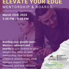 Elevate your Edge: Mentorship & Boards