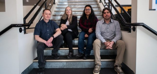 group photo of the staff from North Social