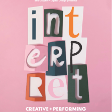 Interpret festival promotional poster for 2026