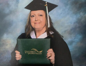 grad photo of UFV alum, Tami White
