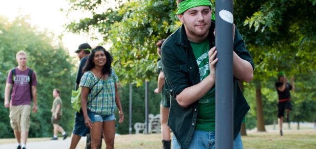 Zack Soderstrom on UFV campus