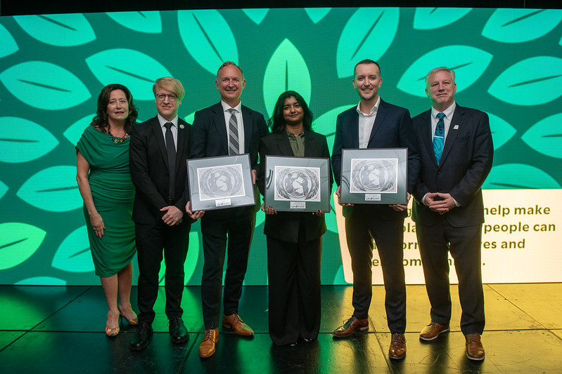 Alumni award recipients at Community Celebration 2026